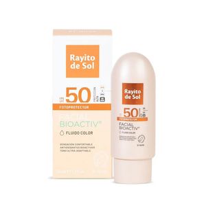 Protector facial fluido color nude tono 1 50 ml