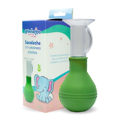 Sacaleche con pezonera de plástico