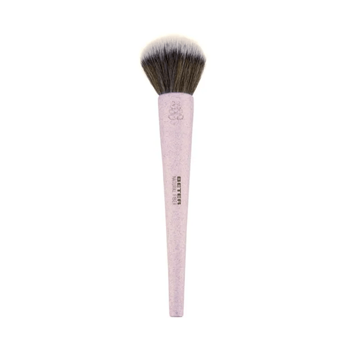 Brocha maquillaje en polvo pelo sintetico