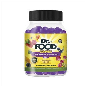 Citrato de magnesio sabor uva (90 gummies)