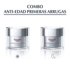 Combo hyaluron-filler + 3x affect crema antiarrugas de día fps 30 + crema antiarrugas de noche 50 ml
