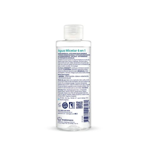 Agua micelar piel mixta a grasa 200 ml