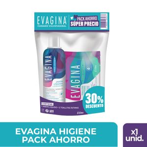 Higiene íntima pack ahorro (jabón lpiquido + toallitas)