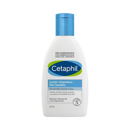 Loción limpiadora para piel sensible 120 ml