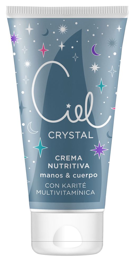 Crema crystal nutritiva manos y cuerpo 85 ml