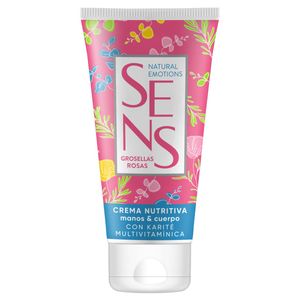 Crema nutritiva de manos y cuerpo grosellas rosas 85 ml