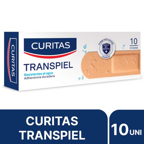 Apósitos adhesivos tela transpiel resistente al agua