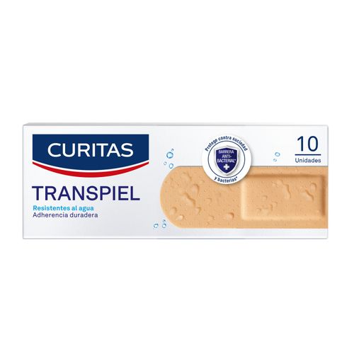 Apósitos adhesivos tela transpiel resistente al agua