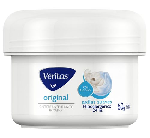 Desodorante antitranspirante en crema original 60 gr