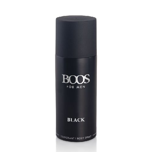 Desodorante aerosol boos black 150 ml