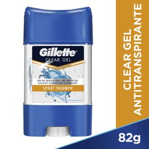 Antitranspirante en gel sport triumph clear 82 gr