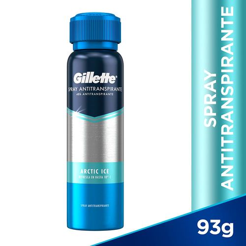 Antitranspirante en aerosol artic ice 93gr/150ml