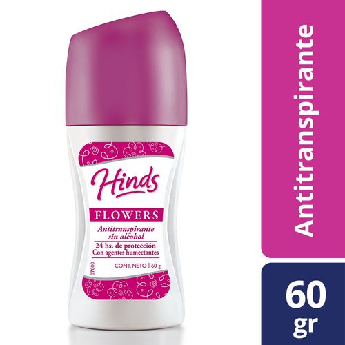 Desodorante rollon flowers 60 gr
