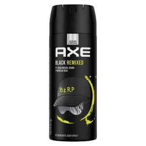 Desodorante bodyspray aerosol black bzrp remixed 150 ml