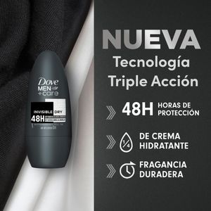 Desodorante rollon invisible dry 50 ml