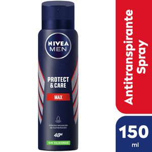 Desodorante antitranspirante men protect & care ma sin siliconas 150 ml