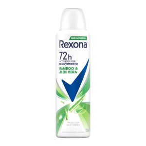 Desodorante antitranspirante bamboo y aloe vera en aerosol 150 ml