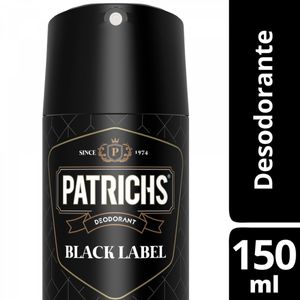 Desodorante aerosol patrichs noir 97 ml