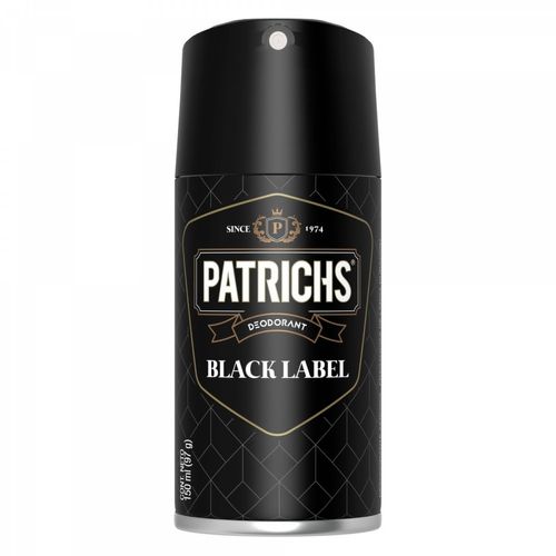 Desodorante aerosol patrichs noir 97 ml