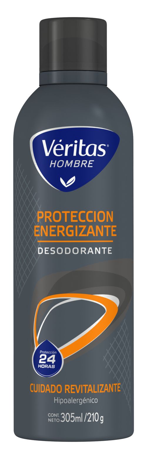 Desodorante aerosol energy 210 ml