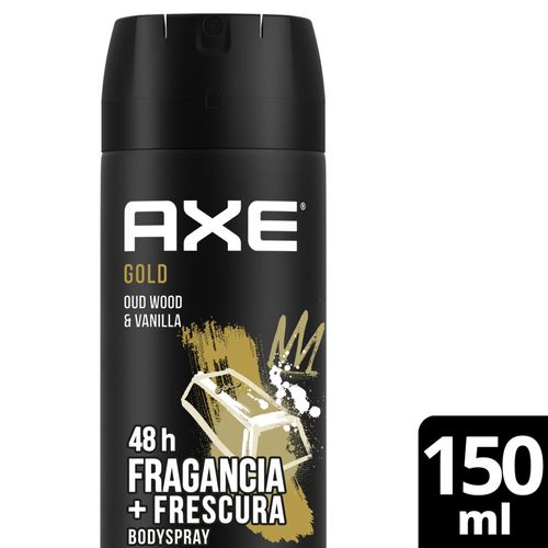 Desodorante aerosol gold wood vainilla 96 gr