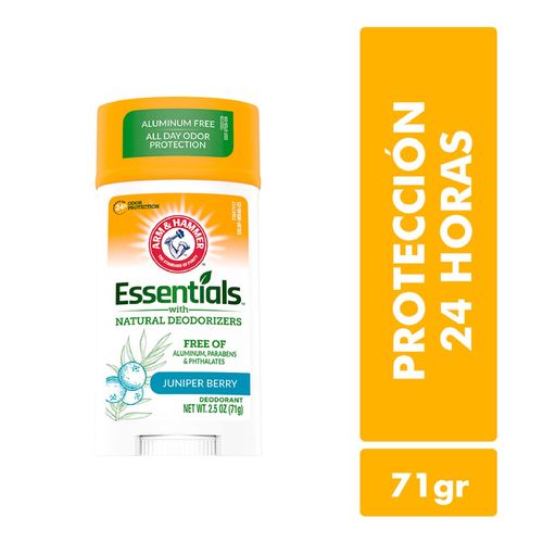Desodorante en barra essential clean bayas