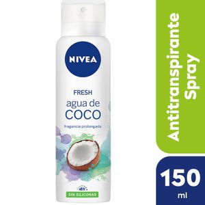 Desodorante femenino fresh agua de coco sin siliconas 150 ml