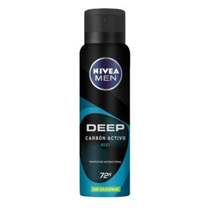 Desodorante men deep beat carbon activo sin siliconas 150 ml