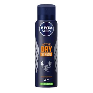 Desodorante antitranspirante men active dry stress sin siliconas 150ml