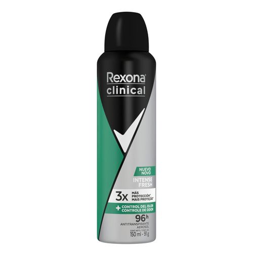 Antitranspirante en aerosol clinical intense fresh 150 ml