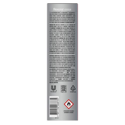 Antitranspirante en aerosol clinical sport strenght 150 ml