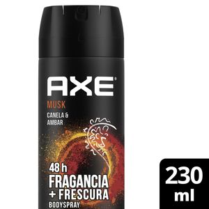 Desodorante aerosol musk 230 ml