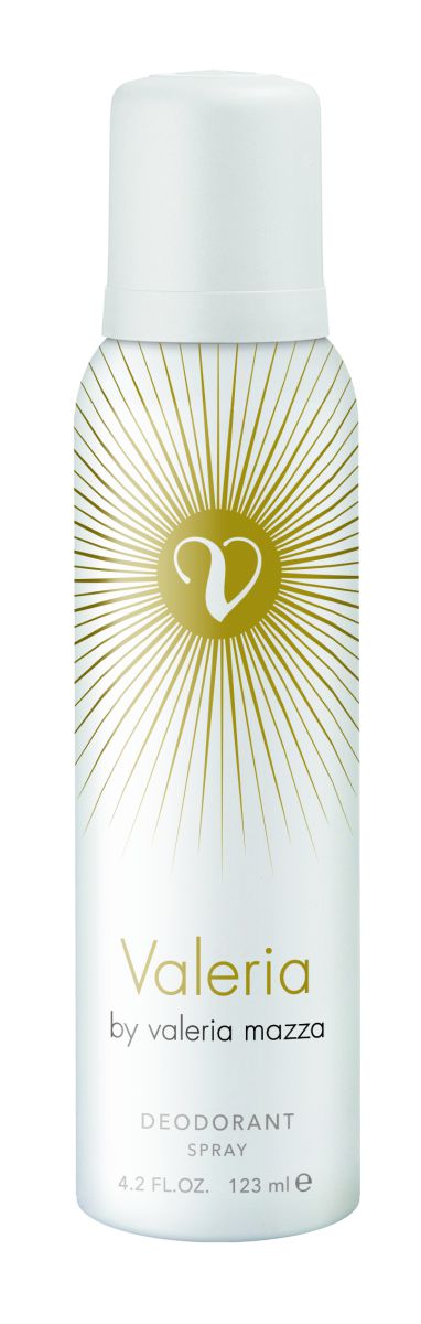 Desodorante en aerosol valeria 123 ml