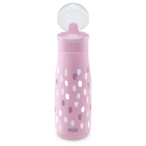 Vaso mini-me flip violeta lunares 450 ml