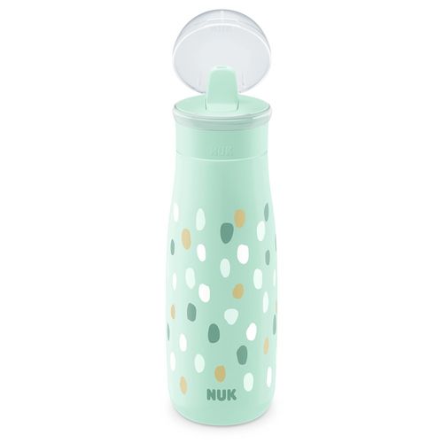 Vaso mini-me flip verde lunares 450 ml