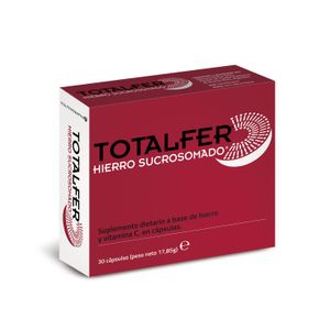 Suplemento dietario a base hierro y vitamina C (30 cápsulas)