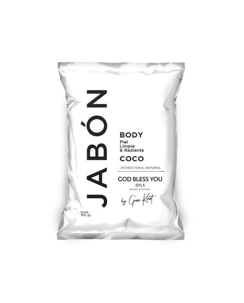 Jabon de coco saponificado en frio 150 gr