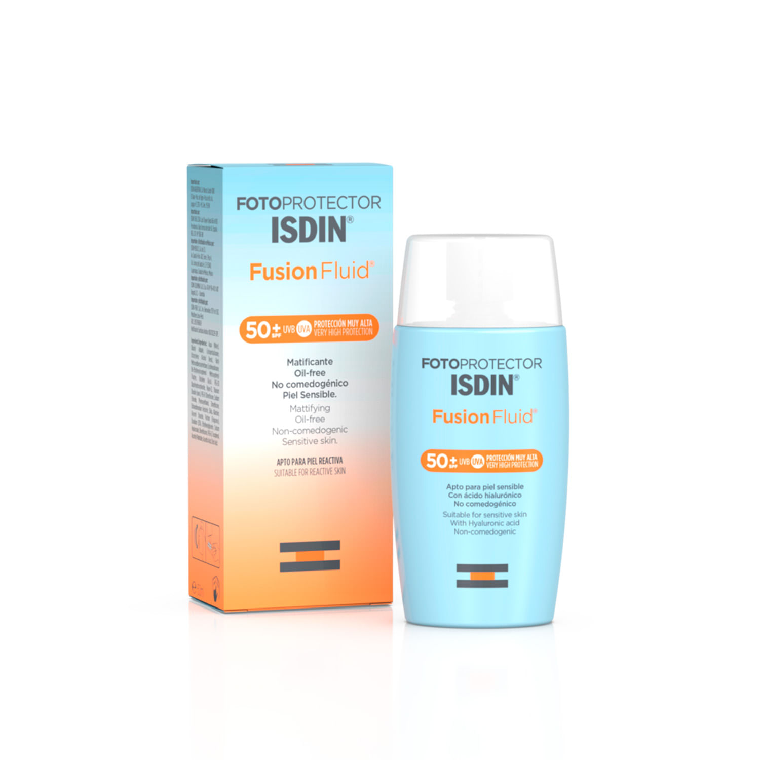 Fluido Fotoprotector Isdin Fusion Fluid FPS 50+ x 50 ml