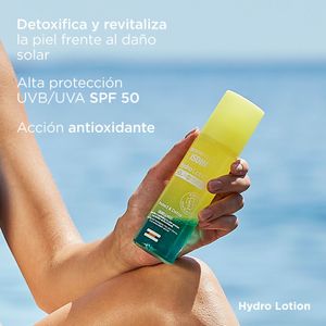 Fotoprotector hydro lotion y detox 50 fps 200 ml