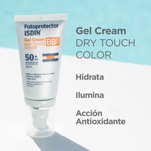 Fotoprotector dry touch color gel crema fps 50+  50ml