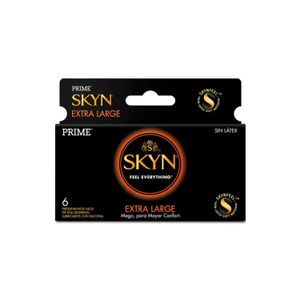 Preservativos skin extra large sin latex mega (6 Unidades)