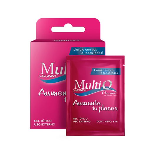Gel lubricante pleasure 3 ml (3 sobres)