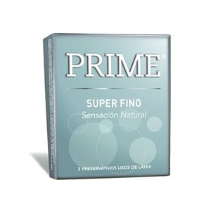 PRESERVATIVOS SUPER FINO (3 UNIDADES)