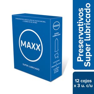 Preservativo súper lubricado (12 cajas de 3 unidades)
