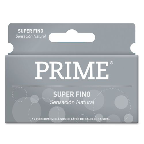 Preservativo super fino (12 unidades)