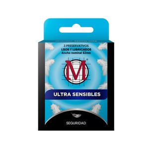 Preservativos ultra sensibles (3 unidades)