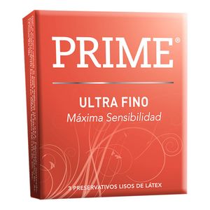 Preservativo ultra fino (3 unidades)