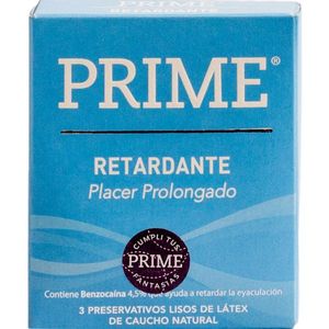 Preservativos retardante (3 unidades)