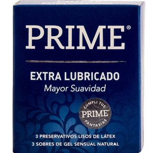 Preservativos extra lubricado (3 unidades)