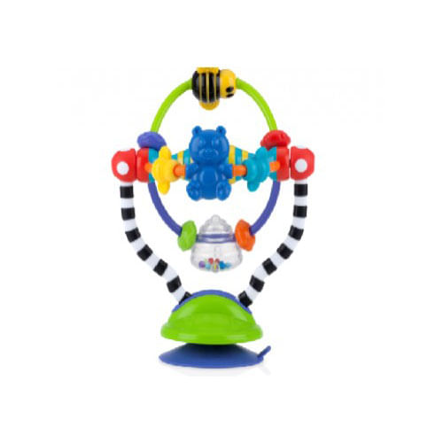 Móvil interactivo con sopapa silly spinwheel y sonajero